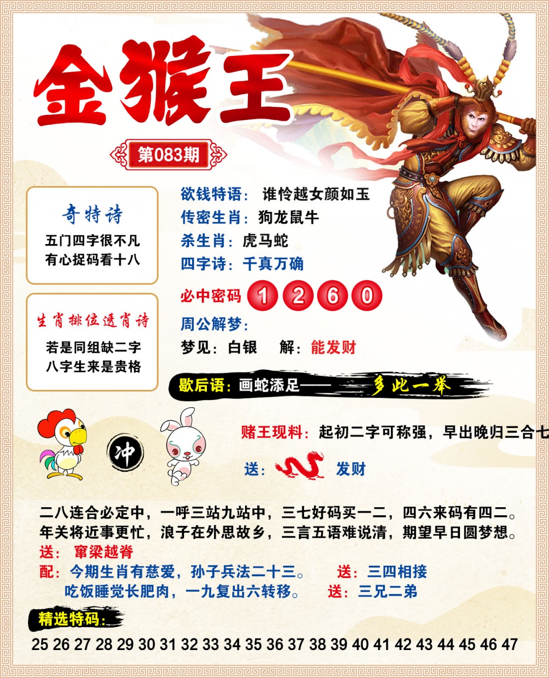 083期金猴王[图]