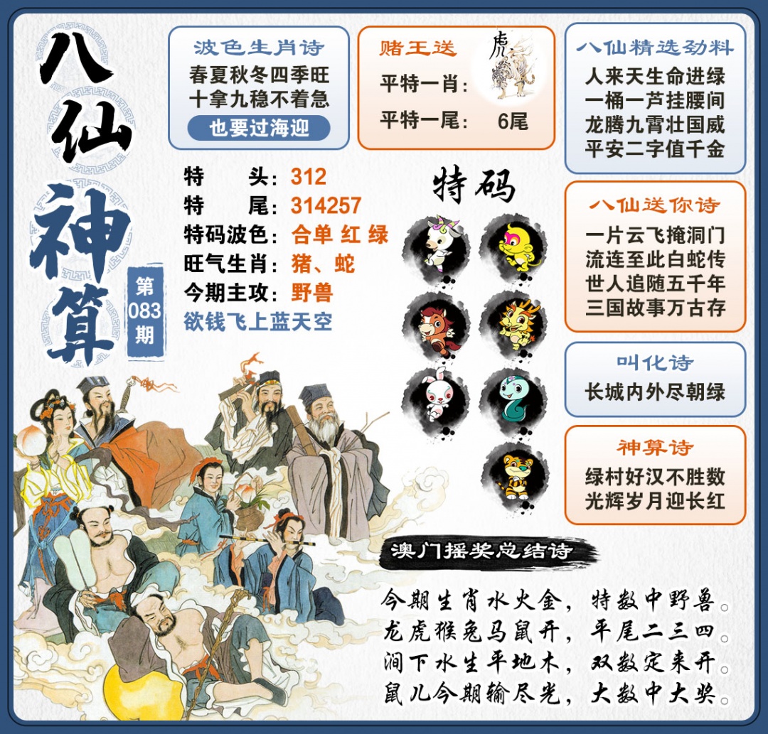 083期八仙神算[图]